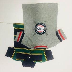 Tommy Hilfiger Boy Toddler T-Shirt Mixed Lot of 2